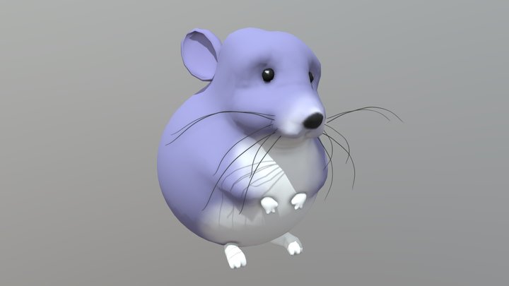 Chinchilla 3D Model