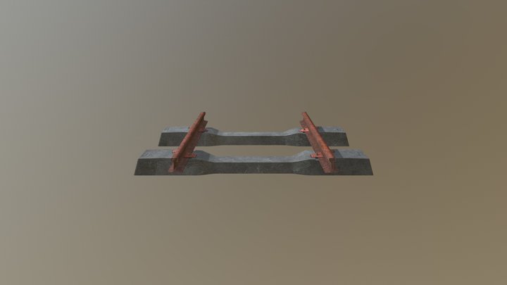 Vieux Rail U36 3D Model
