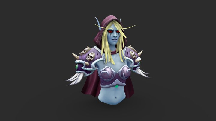 Sylvanas #3dBustChallenge 3D Model