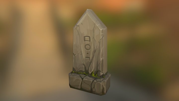 gravestone 3D Model