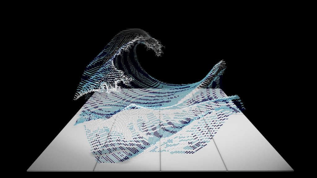 Wave A 3D model collection by skuax Sketchfab