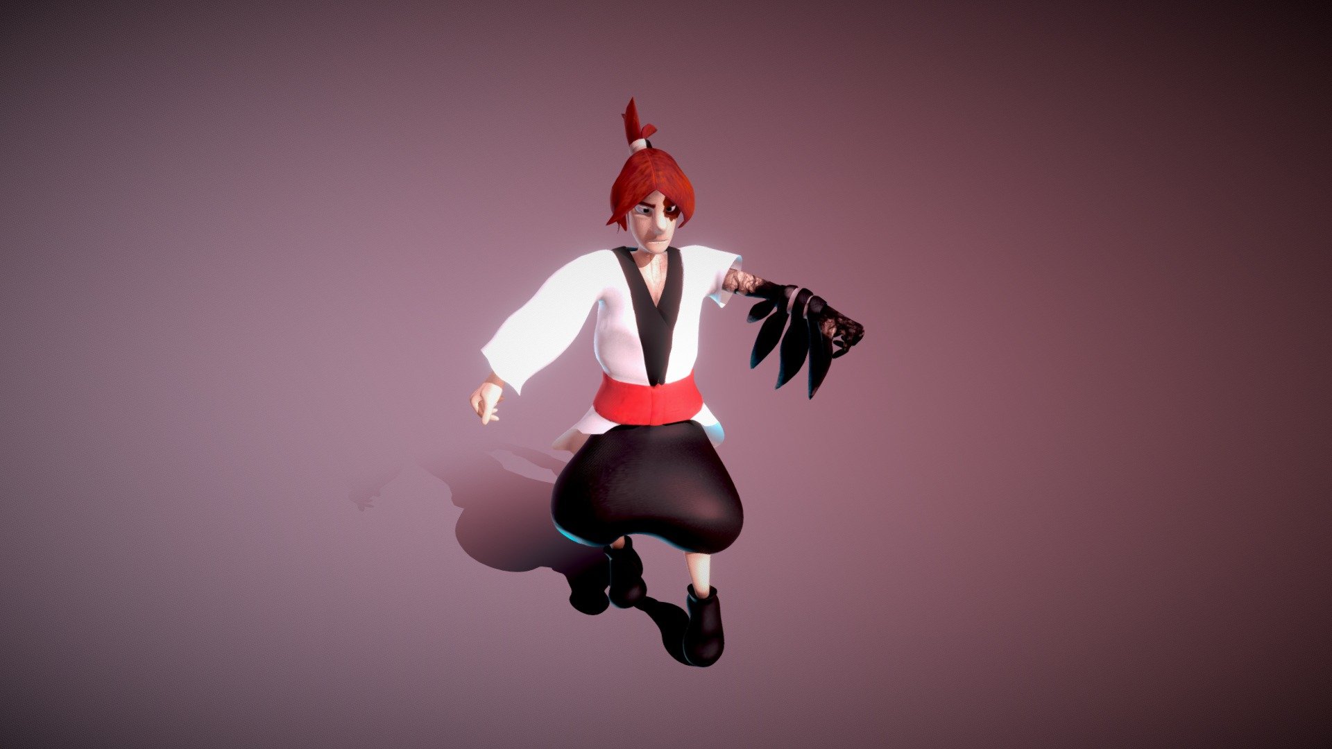 personaje posado