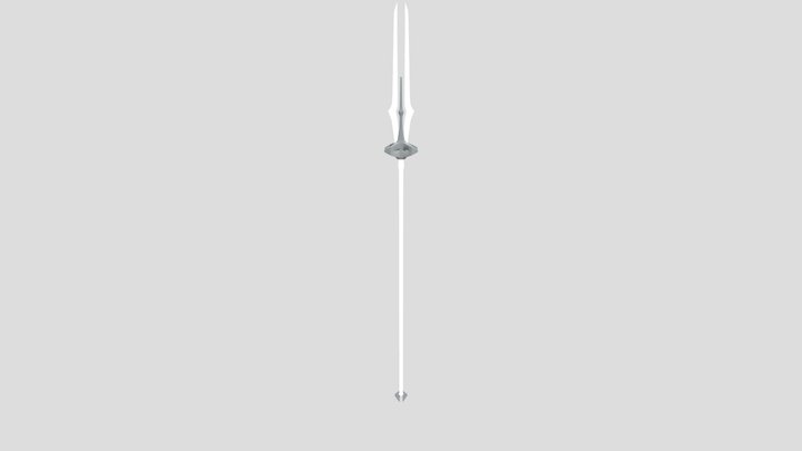 Scifi Spear 3D Model