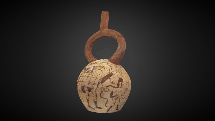 Botella línea fina-EBBCE00000-36 3D Model