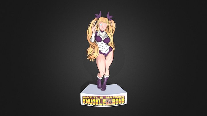 Battle Maiden Knuckle Bomb 3D Model