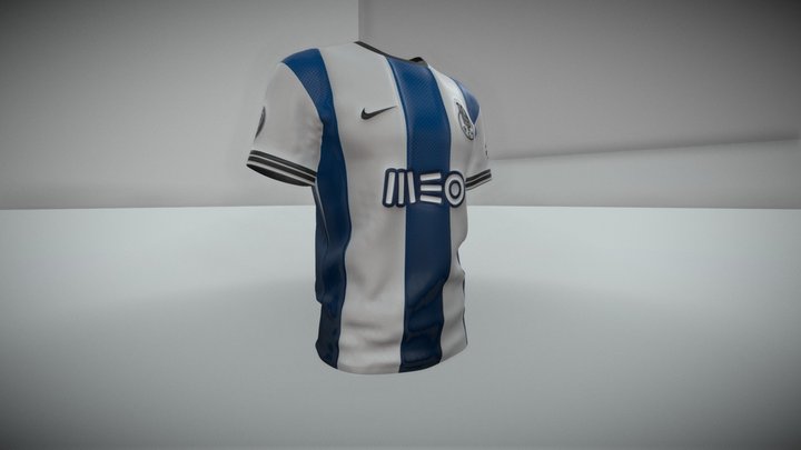 FC Porto Shirt – Modello 3D gratuito STL