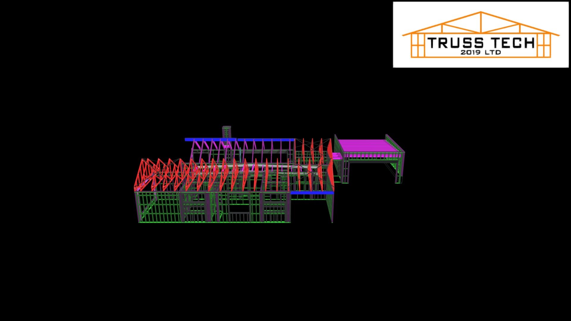210665 Completed 3D model by Truss Tech 2019 Ltd (TrussTech2019Ltd
