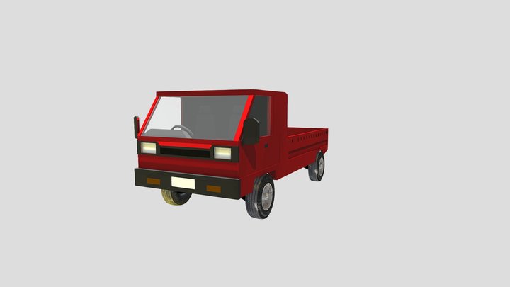 Pakistani Suzuki Ravi 3D Model