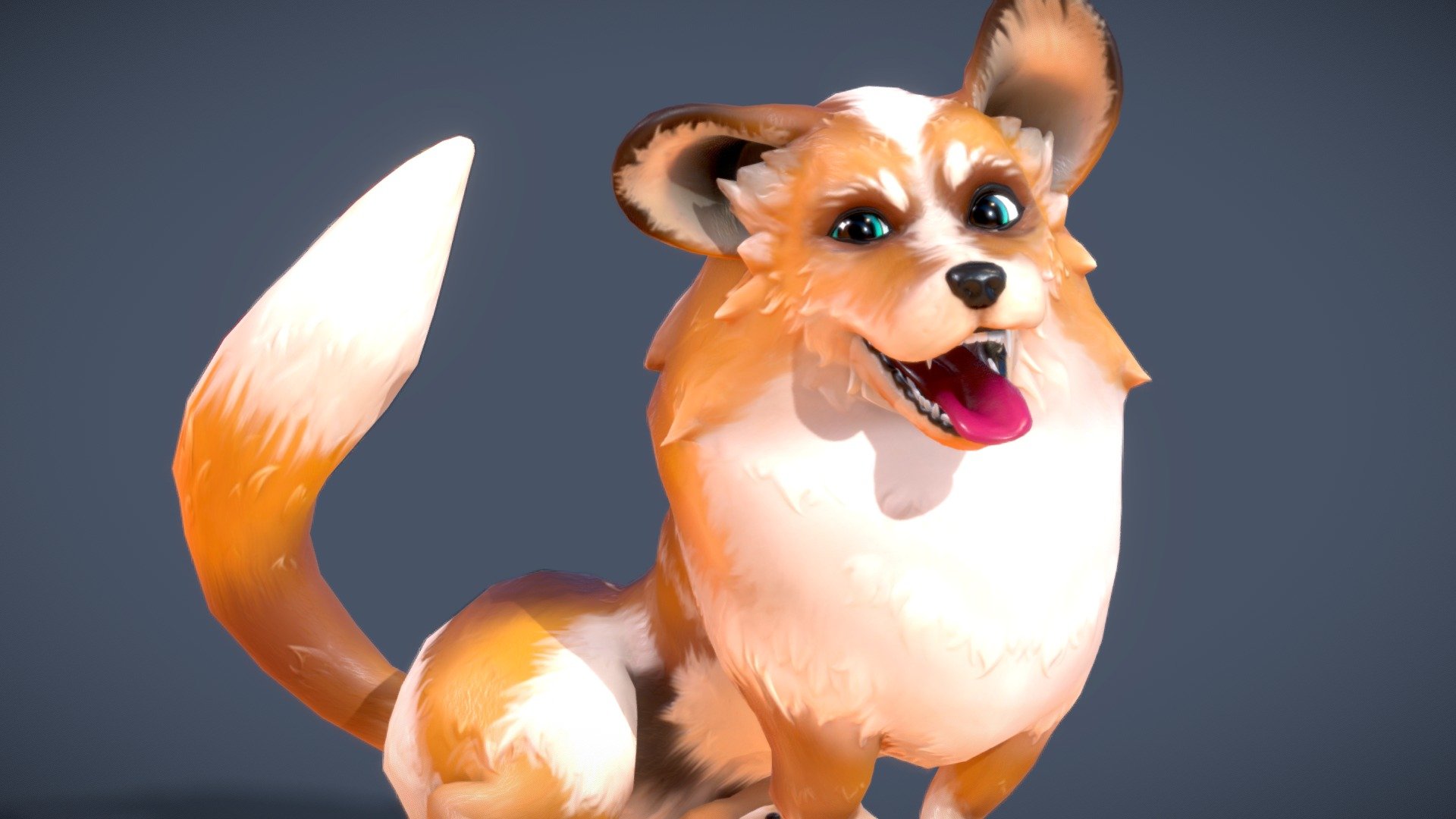 Corgi Animated Buy Royalty Free 3d Model By Pasco295 132e3bb 