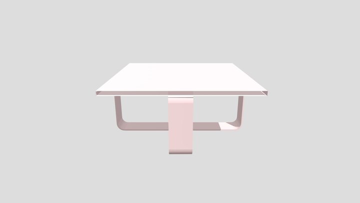modren cross-base side table