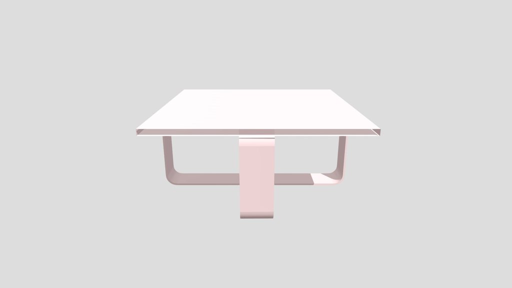 modren cross-base side table
