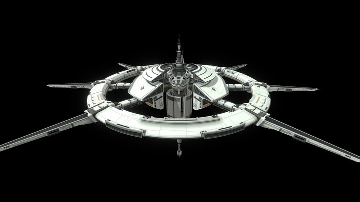 NS - Sanctuary [EXTEROR] 3D Model