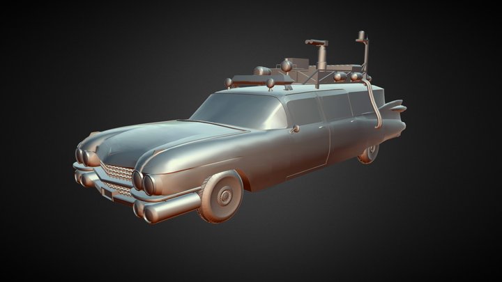 Ecto 1 3D Model