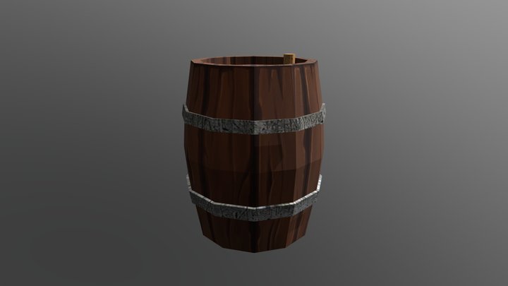 Barrel 3D Model