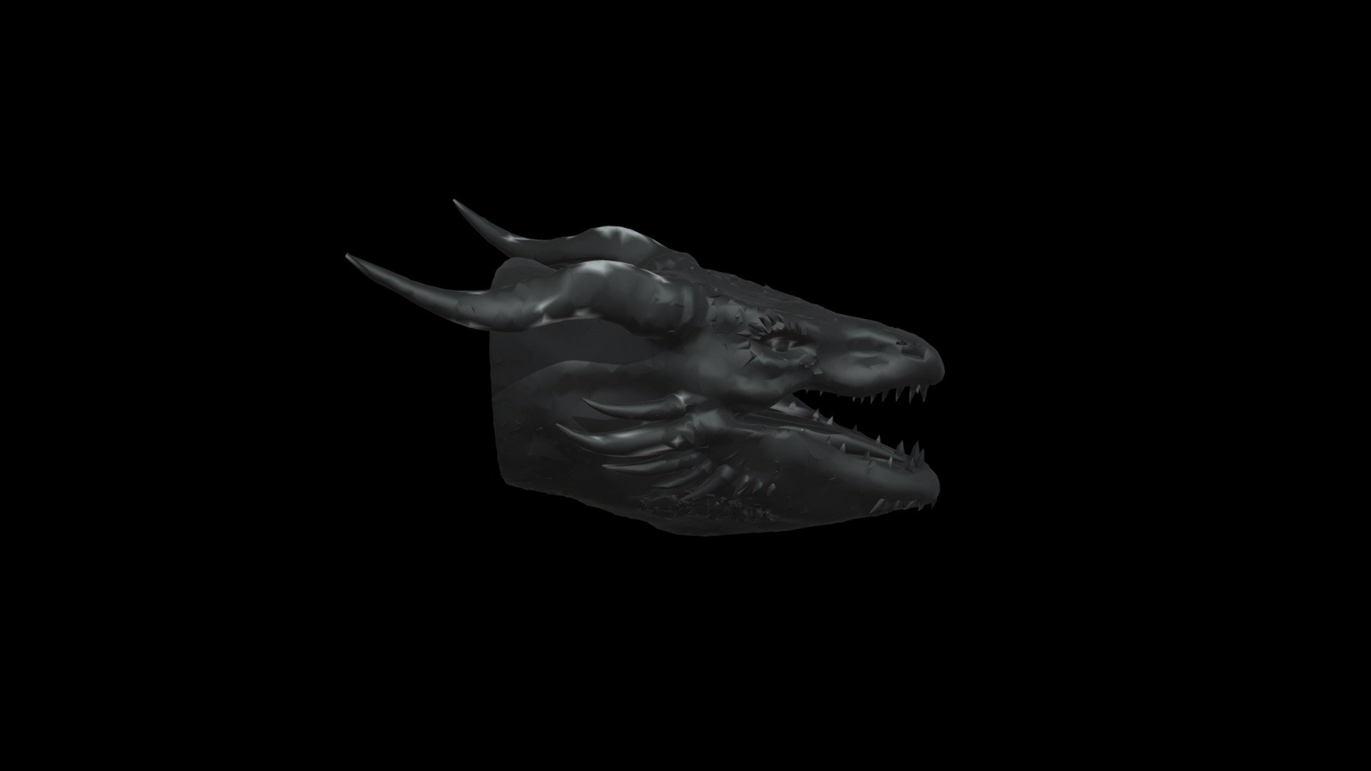Dragon Head Sculpt 2 - 3D model by Kittymorphz [133305e] - Sketchfab