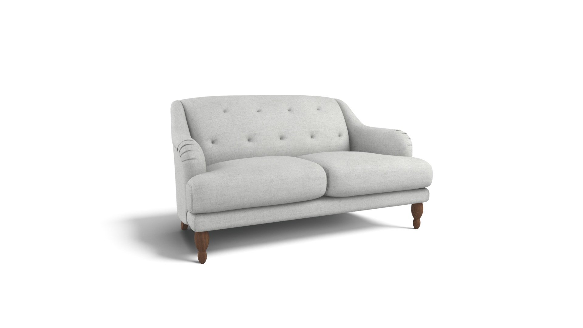 Ariana 2 Seater Sofa, Chic Grey