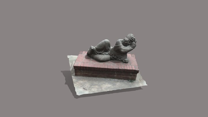 Environment Object with Closed Holes 3D Model