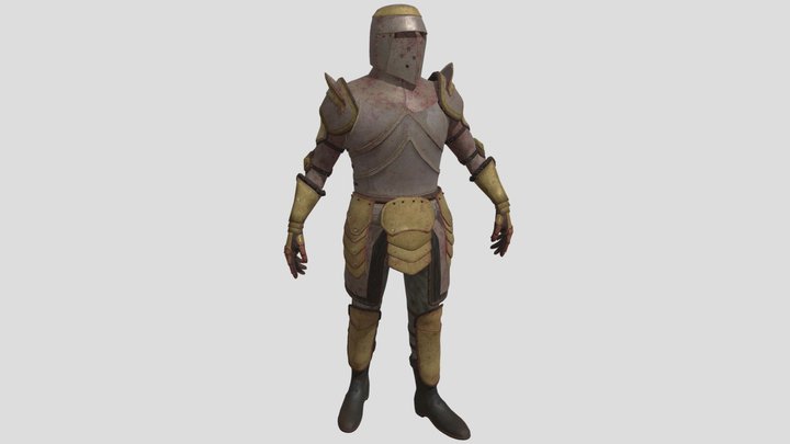 Medieval Armor 3D Model