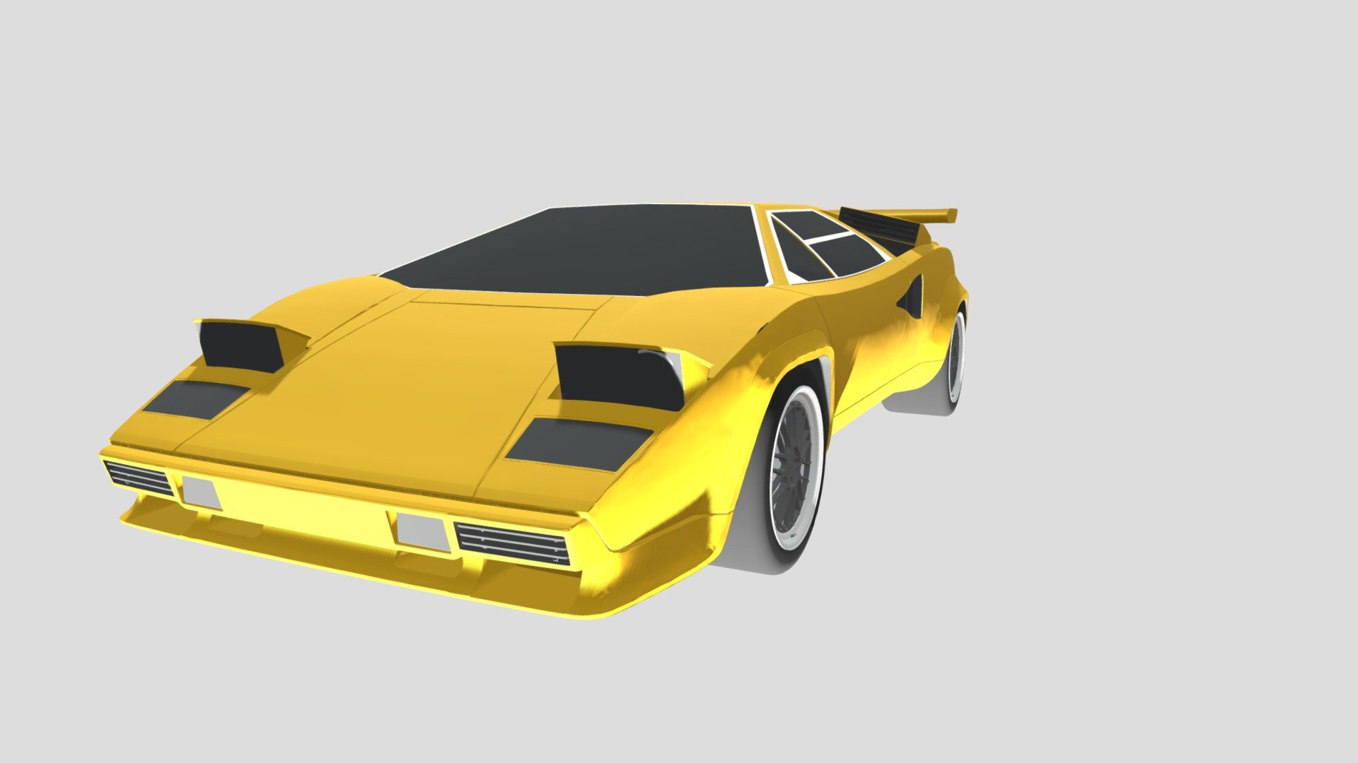 Lambo countach. Download Free 3D model by Sxi.Sai [1334e17] Sketchfab