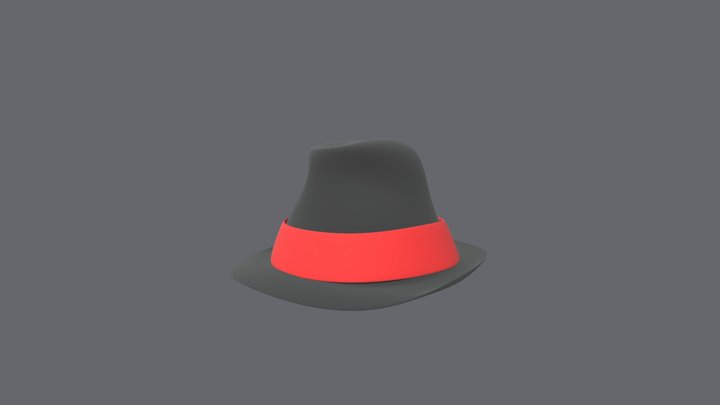 VTuber Hat 3D Model