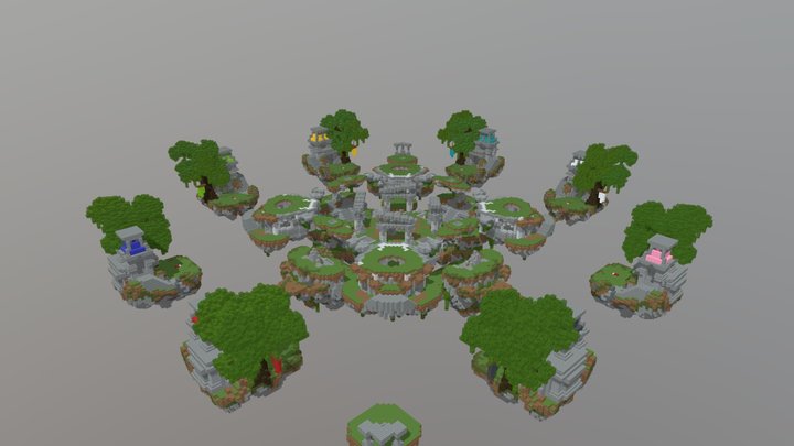 Bedwars: Amazon 3D Model