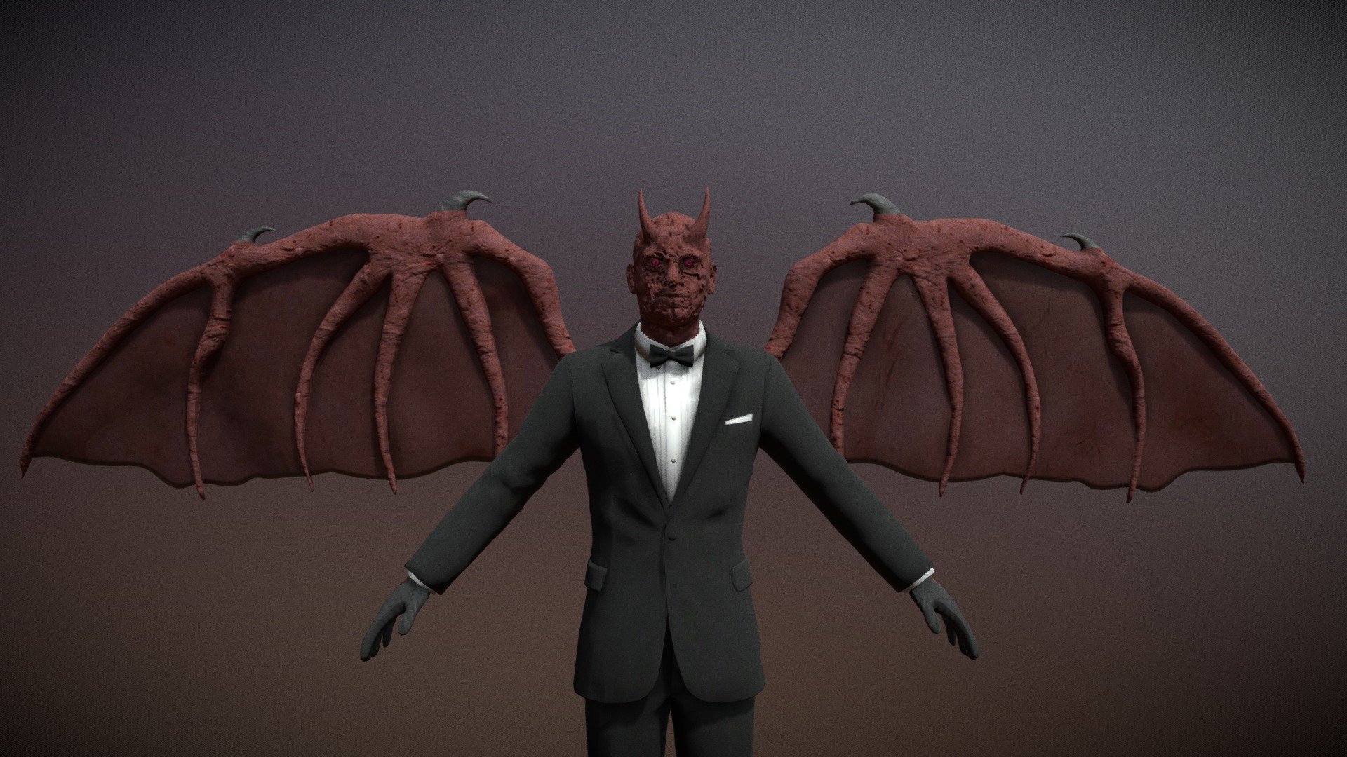 Lucifer Devil Face - Download Free 3D model by Nathang30 (@Nathang30)  [1336242]