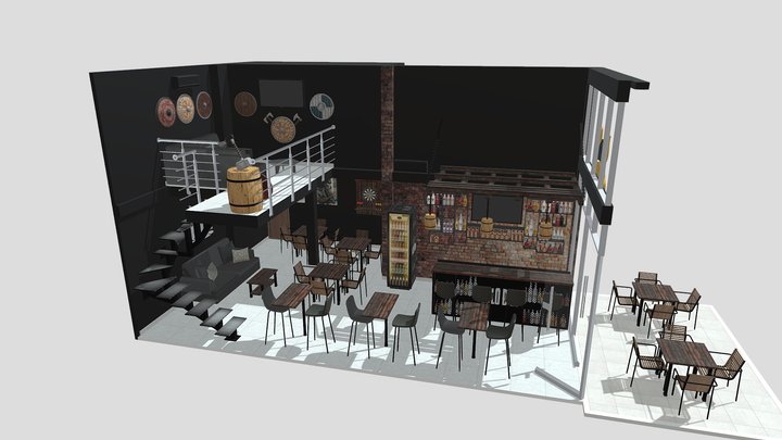 Oslobar 3D Model