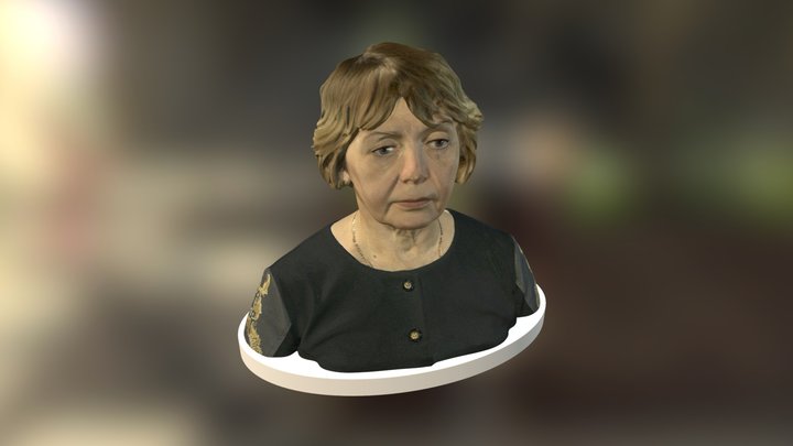 Olga Vladimirovna's bust 3D Model