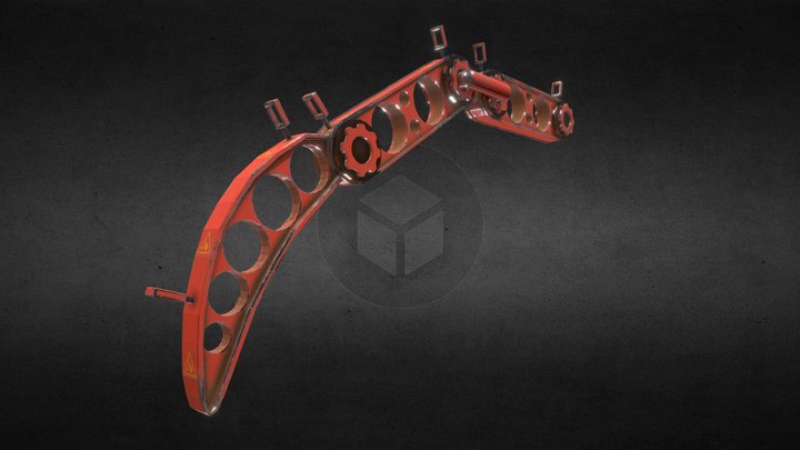 Mechanical/Steampunk Spider Leg 3D Model