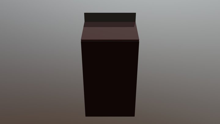 milk box 3D Model
