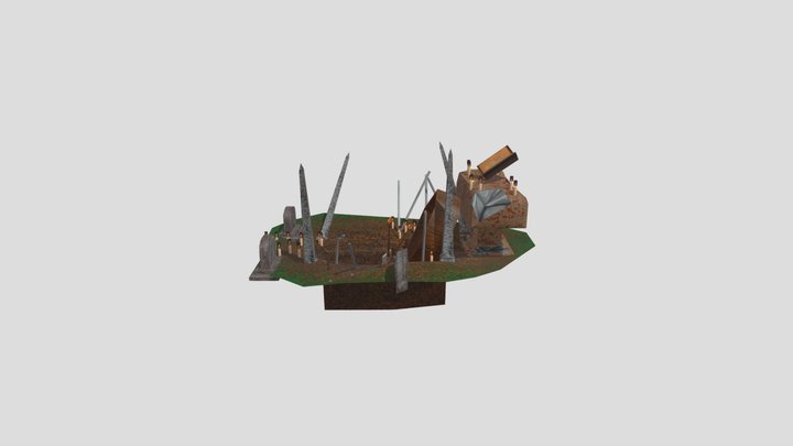 8_1_RAlicea_Delapidated_Graveyard 3D Model