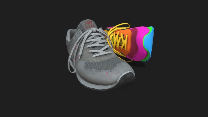 shoes NB 574 3D Model