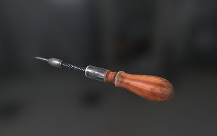 PBR screwdriver 3D Model