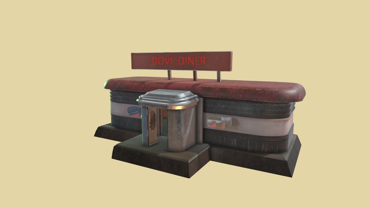 DovePort Diner 3D Model