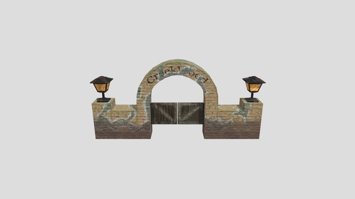 Main_ Gate_ Export 3D Model