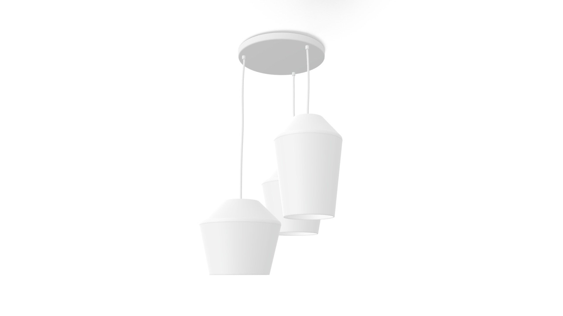 Tuli Cluster Pendant Light, White