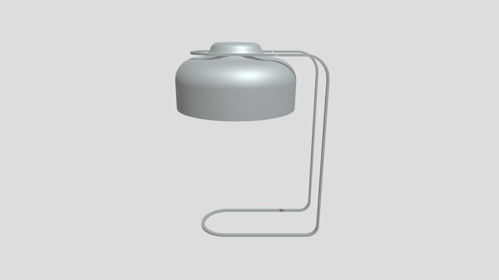 Lámpara completa 3D Model