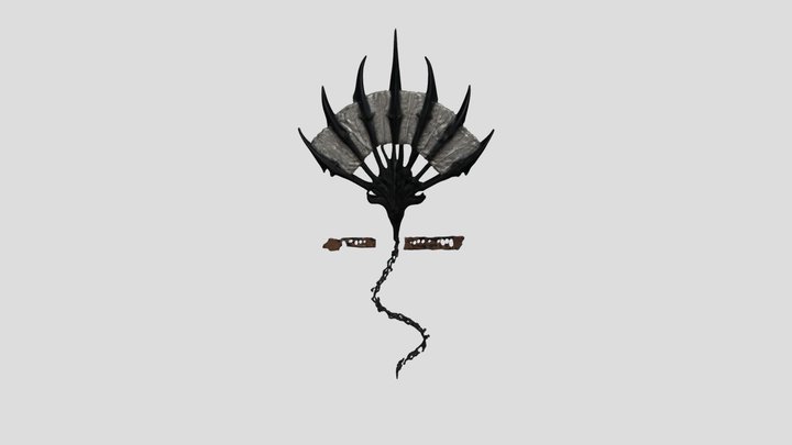 Cyber-Sigil Design 3D Model