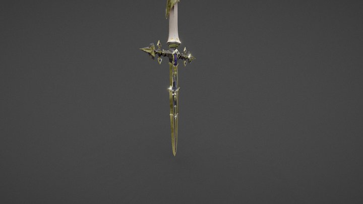 Angel Sword 3D Model