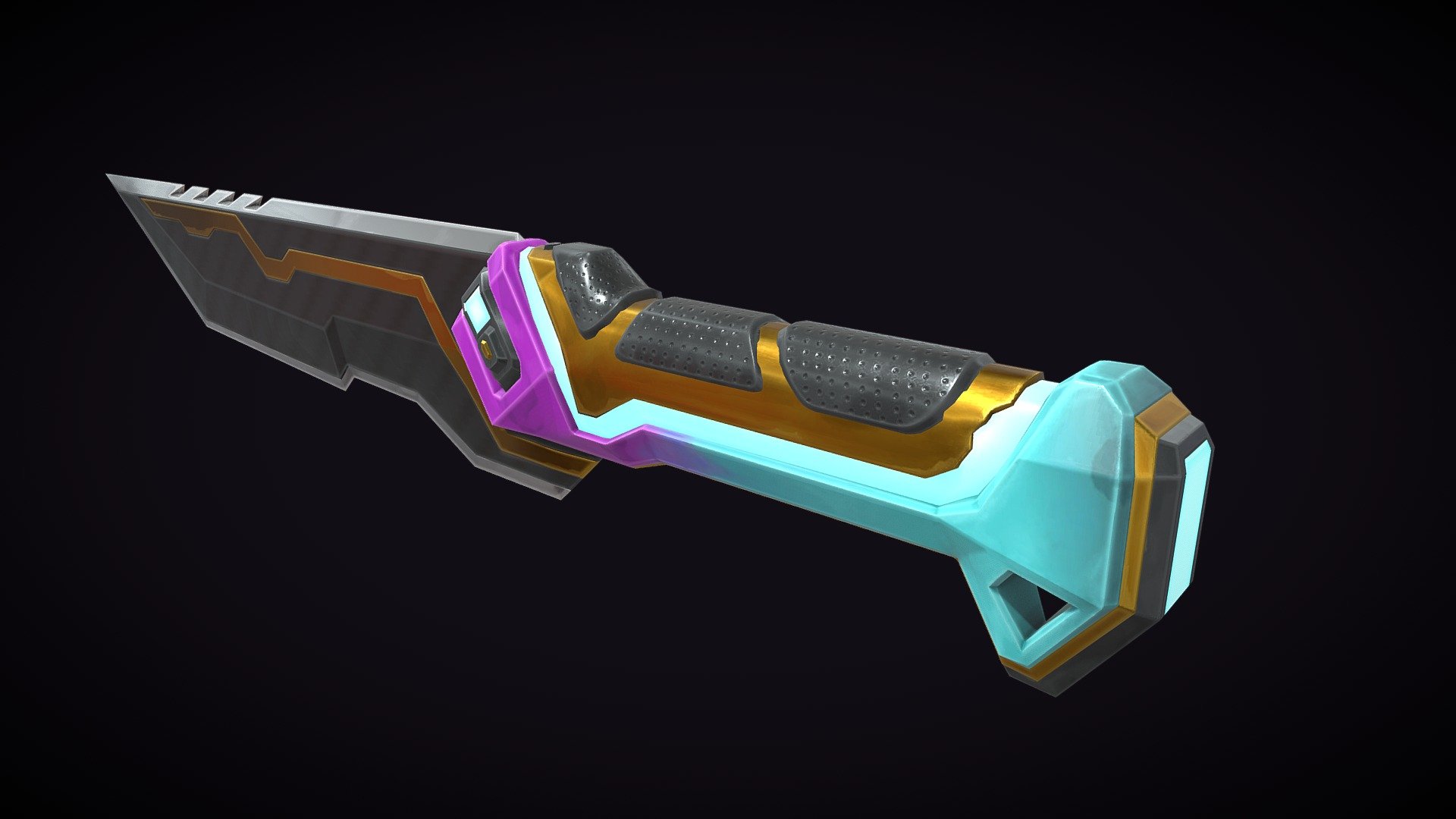 Glitchpop Knife - Valorant Fan Art - Buy Royalty Free 3D model by ...