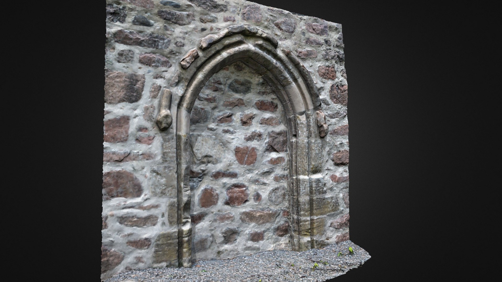 Tullich St Nathalan's 14th-C doorway