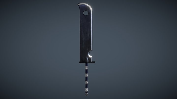 Zabuza's Sword/ Espada do Zabuza 3D Model