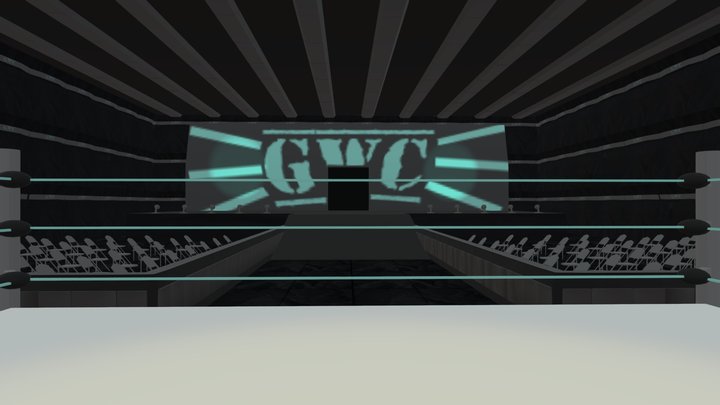 GWC Wrestling Arena 3D Model
