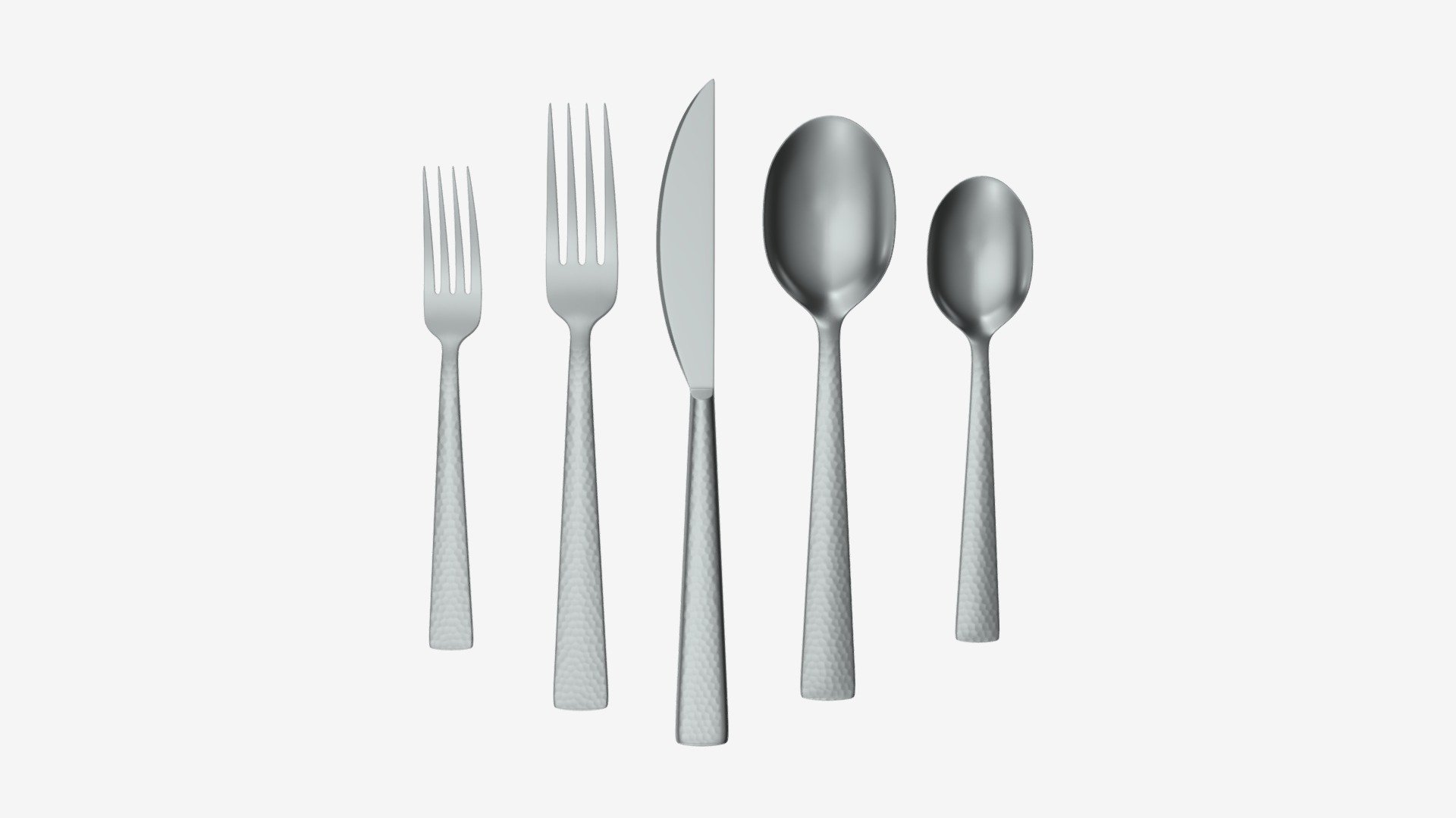 Flatware set 04 - Buy Royalty Free 3D model by HQ3DMOD (@AivisAstics ...