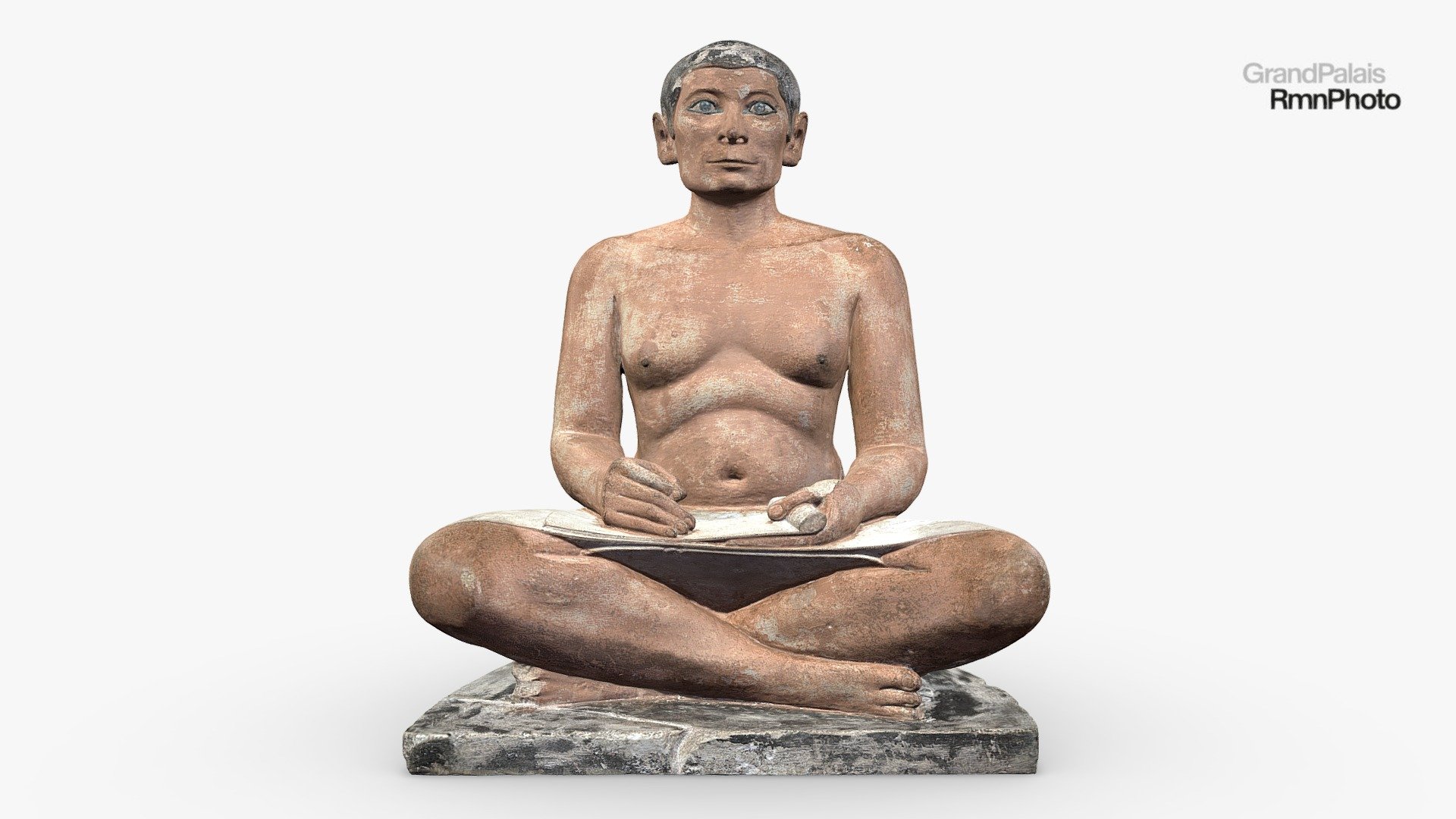 Scribe accroupi - 3D model by Rmn-Grand Palais (@francecollections