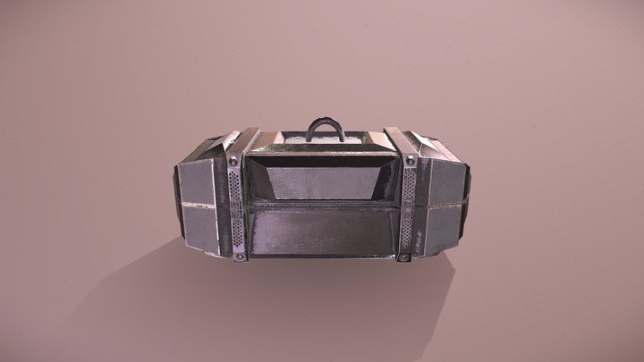 ~ SCIFI Crate ~ 3D Model