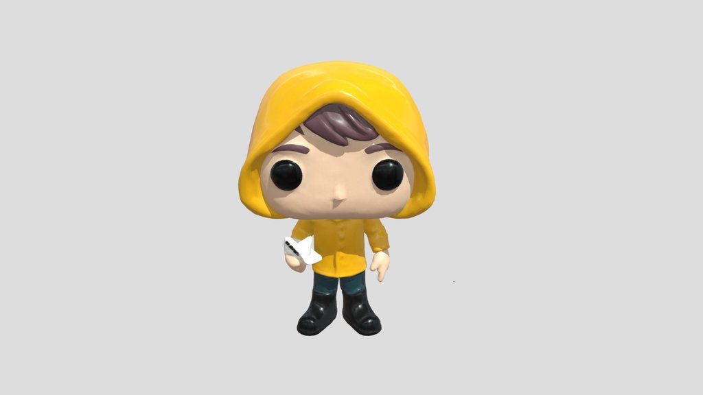 Yellow Raincoat Adventurer