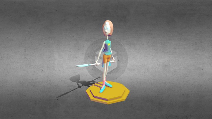 Pearl Steven Universe 3D Model