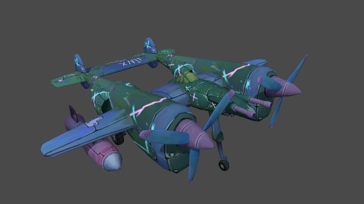 Airplane_Fin 3D Model