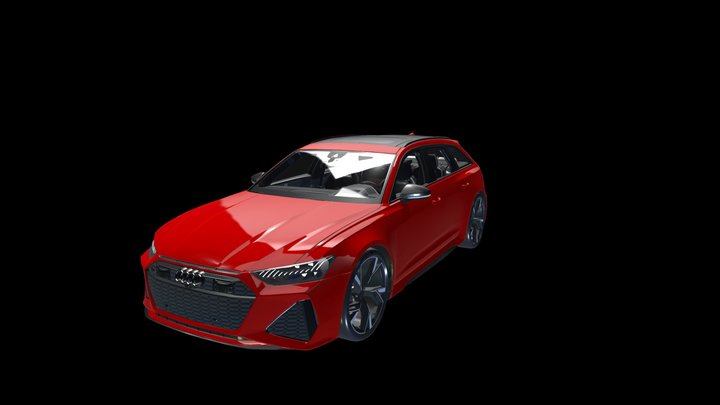 2020 Audi RS 6 Avant (C8) – Modello 3D gratuito STL